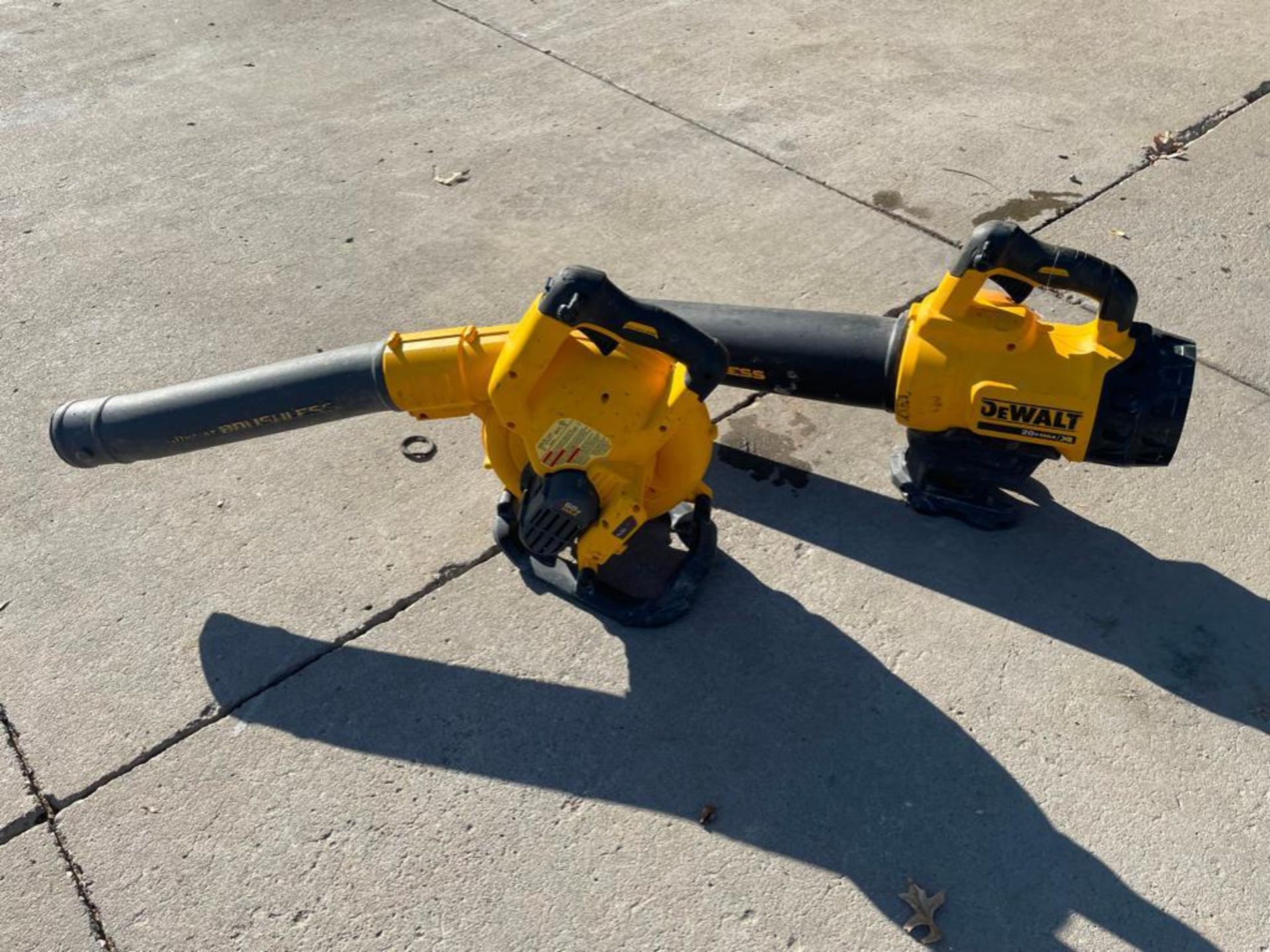 (2) DeWalt 60V Max Blowers no batteries. Located in Hazelwood, MO