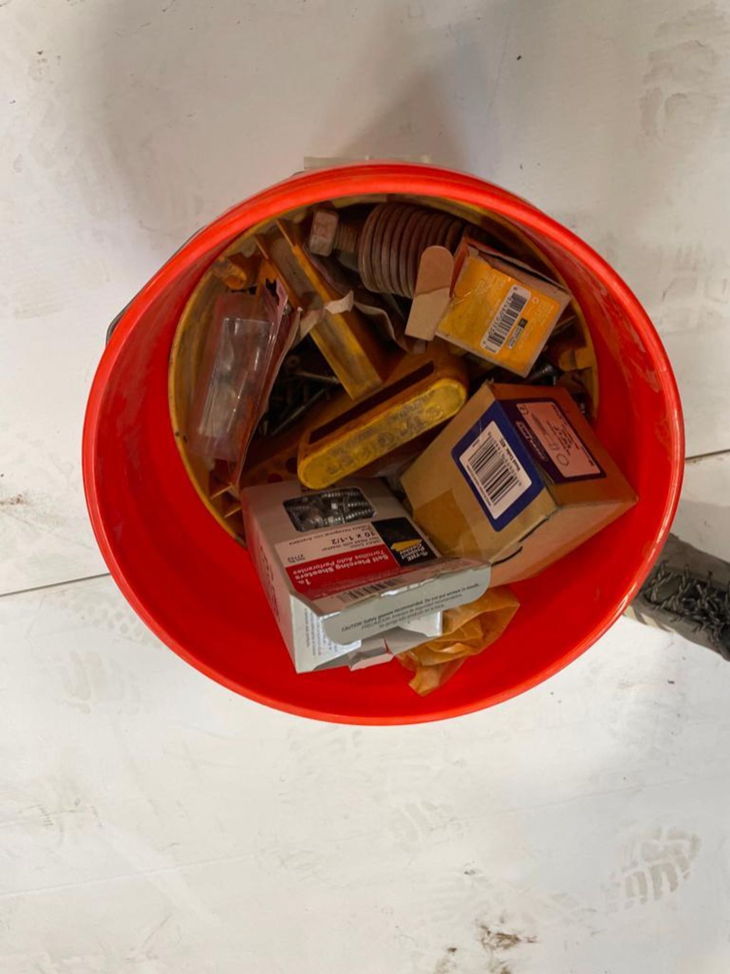 Bucket of Organizers with Nuts, Bolts, Washers, Etc. Located in Hazelwood, MO - Image 6 of 6