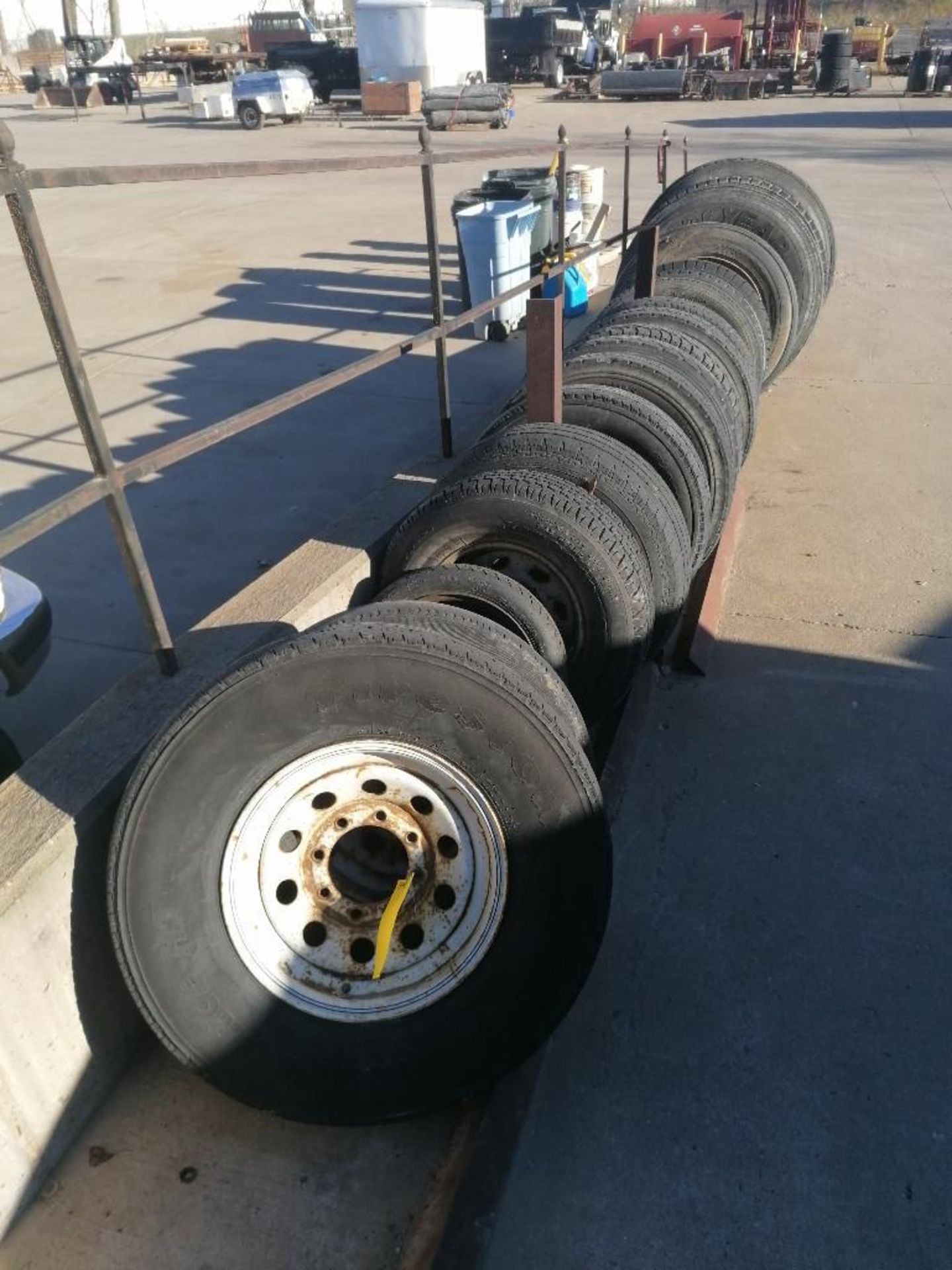 (14) Various Size Tires & Rims for Truck & Trailers. Located in Hazelwood, MO