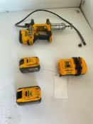 DeWalt 20V Cordless Grease Gun with Battery & Charger. Located in Hazelwood, MO