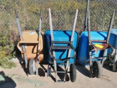 (3) Wheelbarrows. Located in Hazelwood, MO.