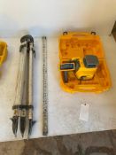 Trimble LL300N Spectra Self Leveling Precision Laser, Serial #19445567, HL450 Receiver, Serial #395