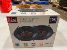 Car Dual 6" x 8" 4-way Speakers, 160 Watts. Located in Hazelwood, MO