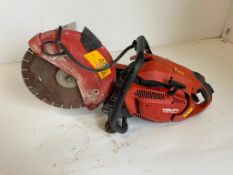 Hilti DSH 700-X 14" Hand Held Gas Saw. Located in Hazelwood, MO