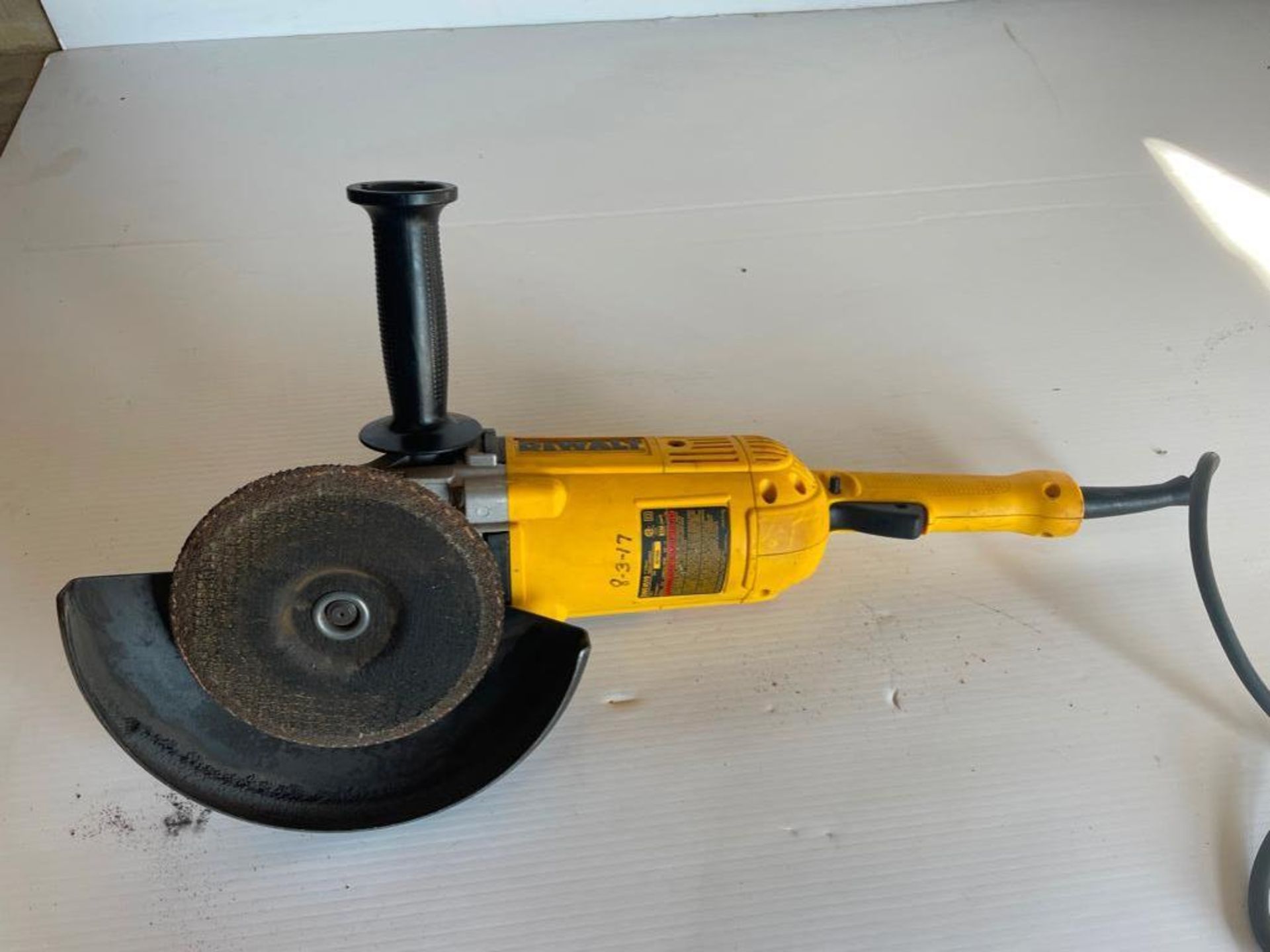 DeWalt DWE4519 Angle Grinder 9", Serial #001058, 120V. Located in Hazelwood, MO - Image 2 of 4