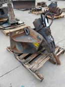 Bobcat Skid steer Hammer Breaker, Model 2500, Serial #2403,  Nitrogen Only 850 PSI. Located in Hazel