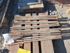 Lot of (15) 30" Steel Form Stakes. Located in Hazelwood, MO.