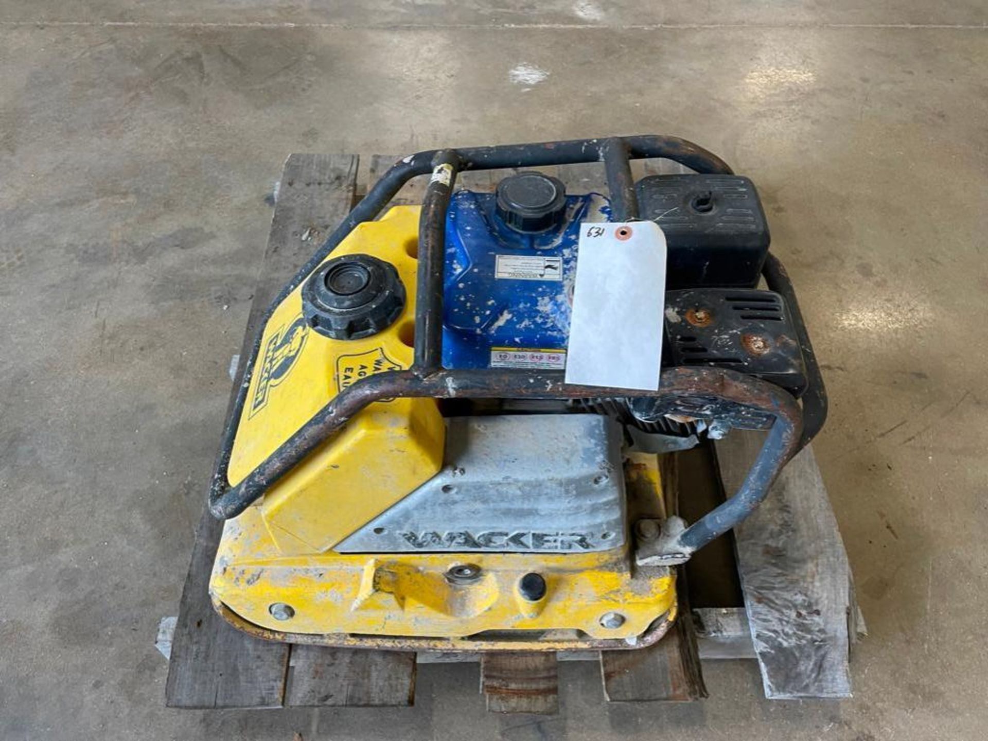 Wacker Plate Compactor with Powerhorse 212 cc Engine.  Located in Hazelwood, MO