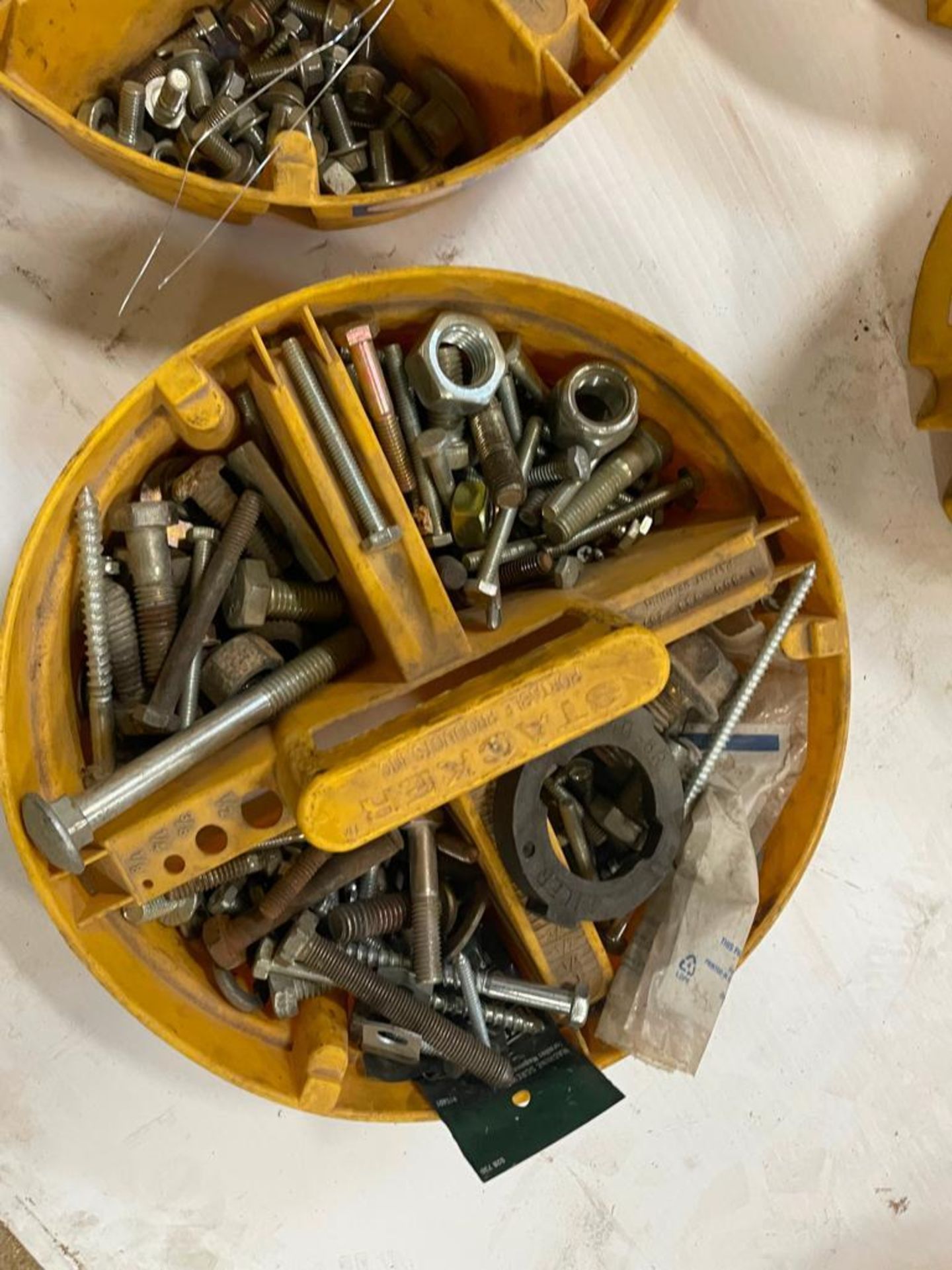 Bucket of Organizers with Nuts, Bolts, Washers, Etc. Located in Hazelwood, MO - Image 3 of 6