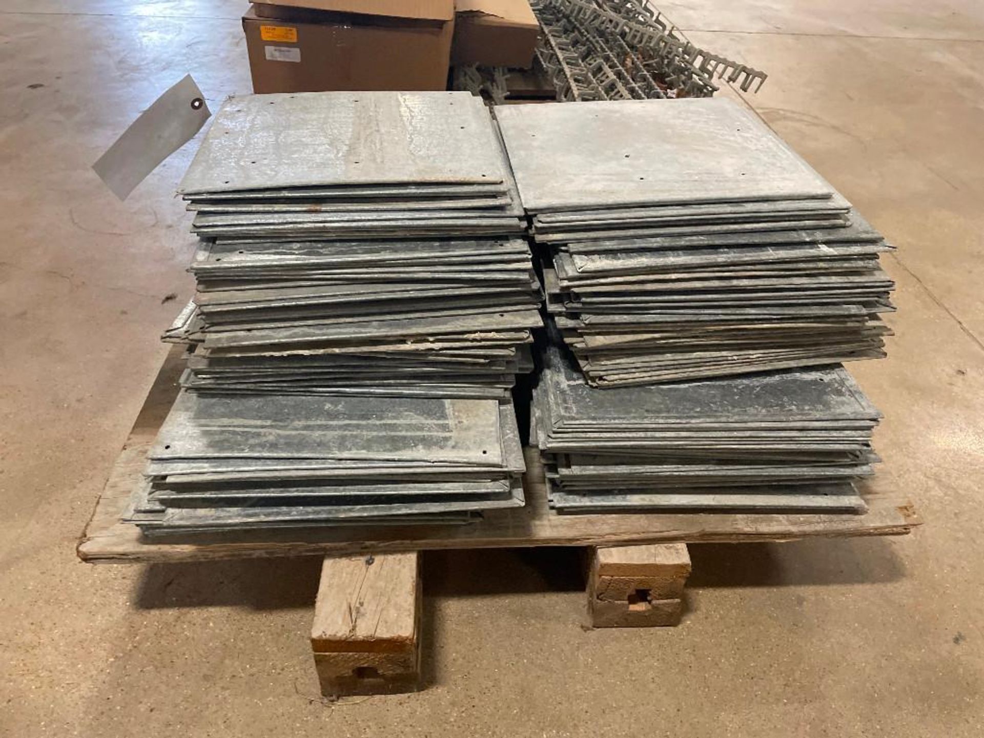 Pallet of 12" x 12" Metal Plates. Located in Hazelwood, MO - Image 4 of 7