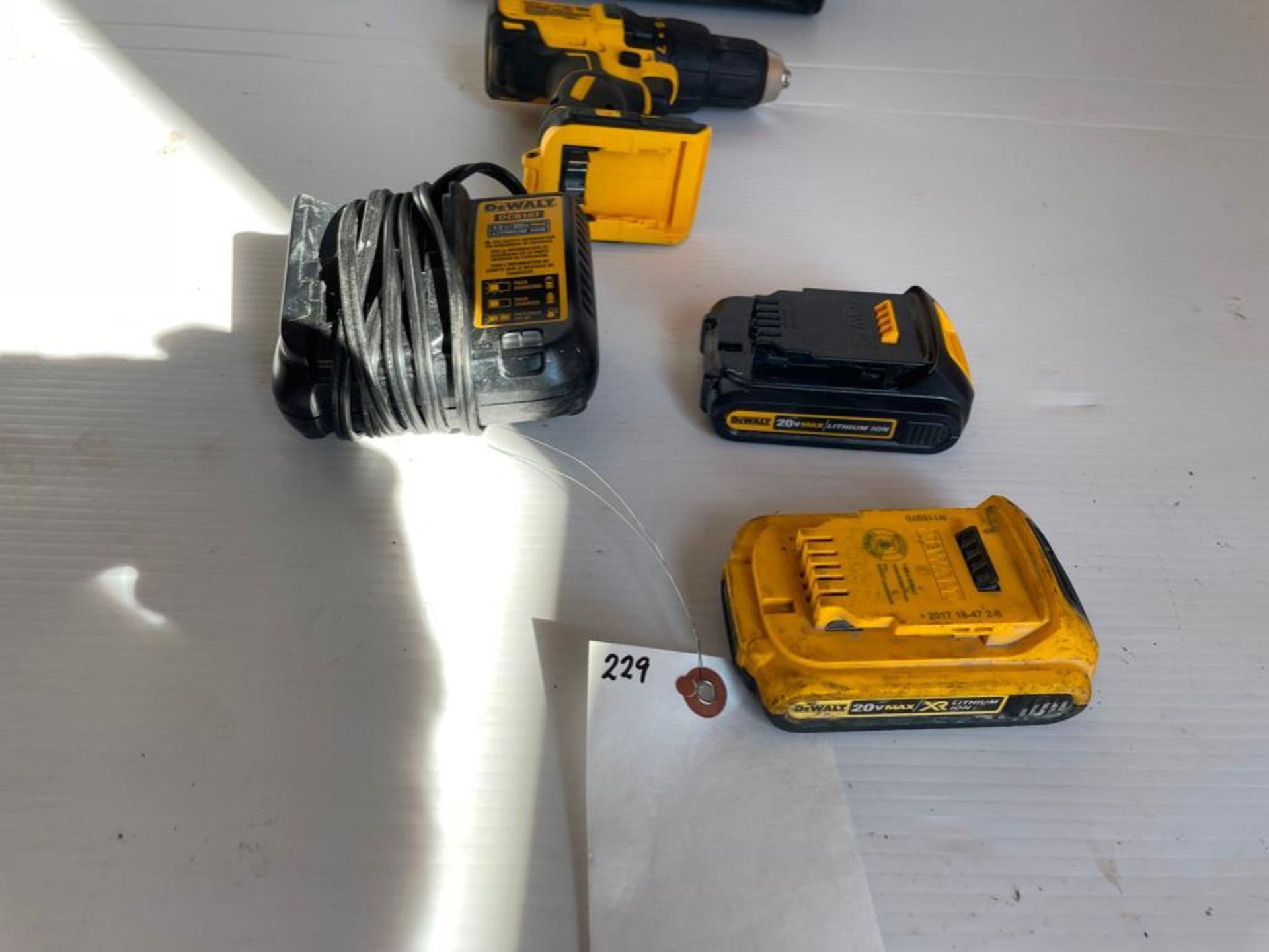 DeWalt DCD777 Cordless Drill Driver 1/2" with Battery, Charger & Case. Located in Hazelwood, MO - Image 7 of 8