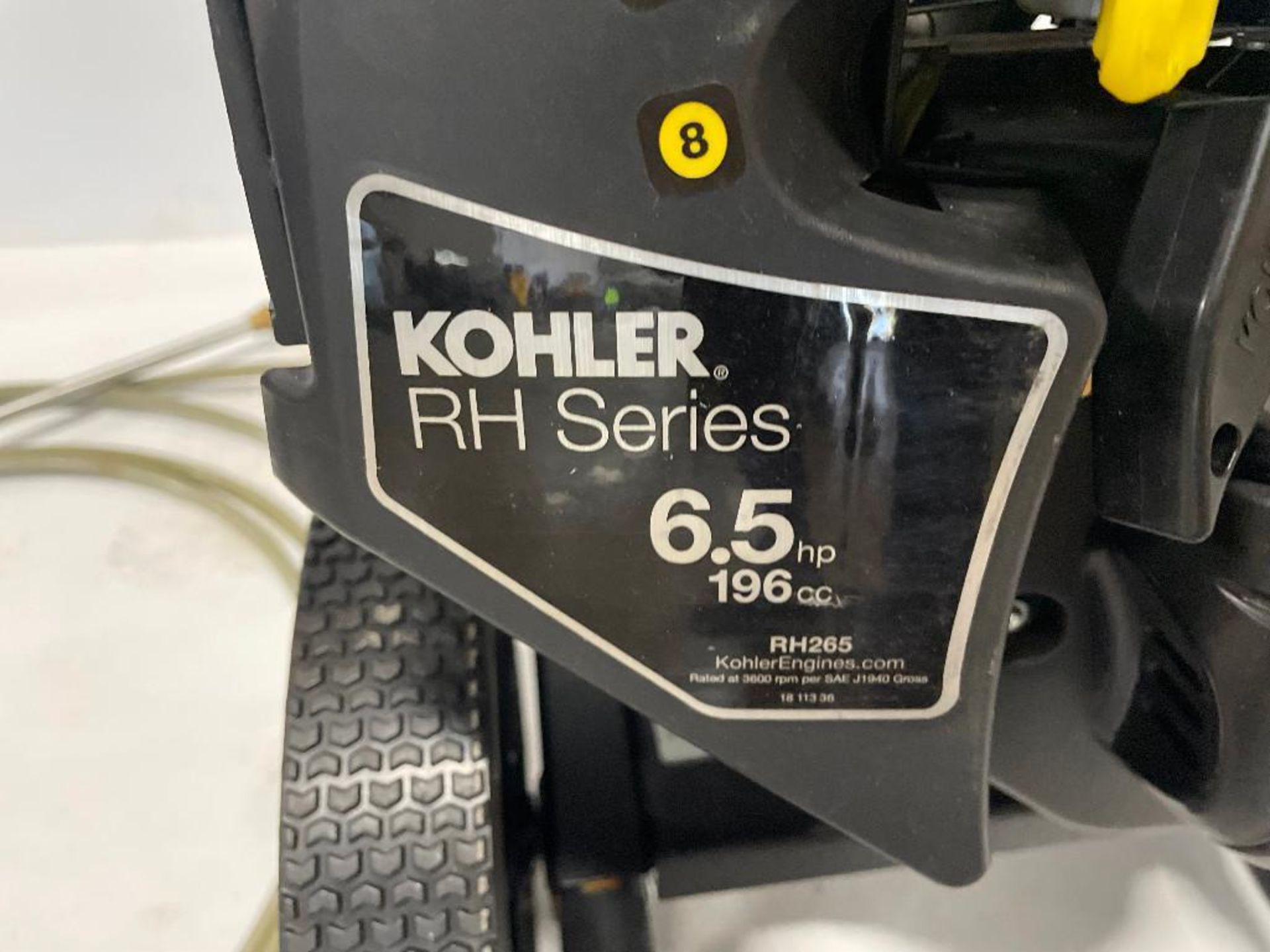 Kohler RH Series 6.5 hp Gas Pressure Washer, 3100 PSI, with wand. Located in Hazelwood, MO - Image 6 of 9