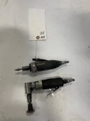 (2) Pneumatic Air Tools. Kobalt 1/4" Pin Rotary Grinder & Ingersoll Rand Grinder .  Located in Hazel