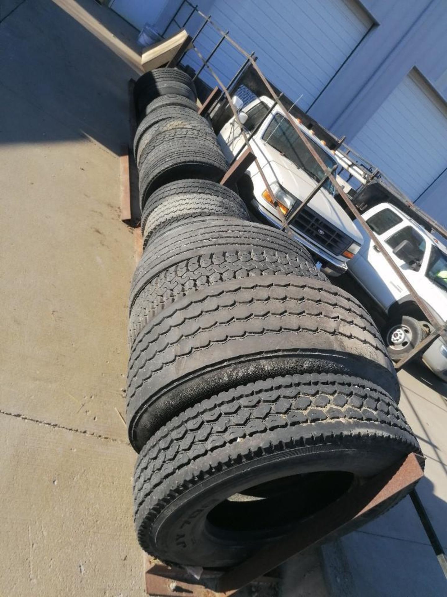 (14) Various Size Tires & Rims for Truck & Trailers. Located in Hazelwood, MO - Image 48 of 48
