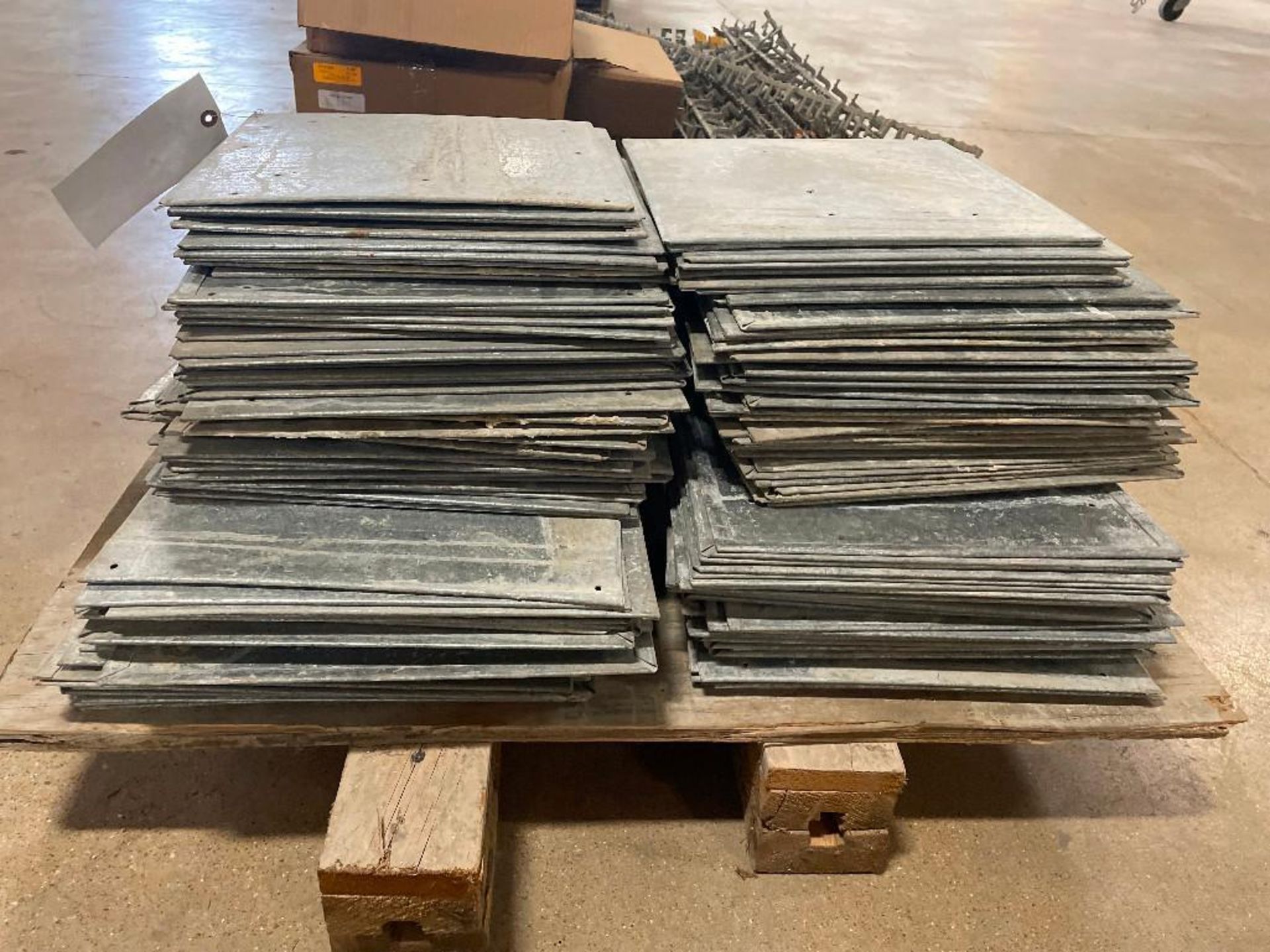 Pallet of 12" x 12" Metal Plates. Located in Hazelwood, MO - Image 5 of 7