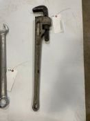 36" Pipe Wrench. Located in Hazelwood, MO