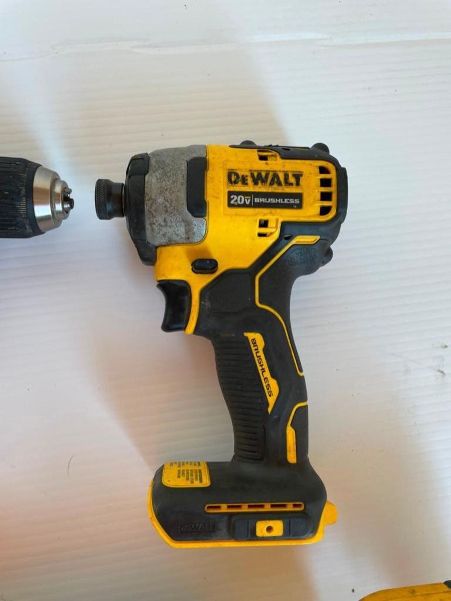 (4) Dewalt Cordless Power Tools, XR Hammer Drill, DCF887 Cordless Impact Driver 1/4", DCD708 Cordles - Image 12 of 16