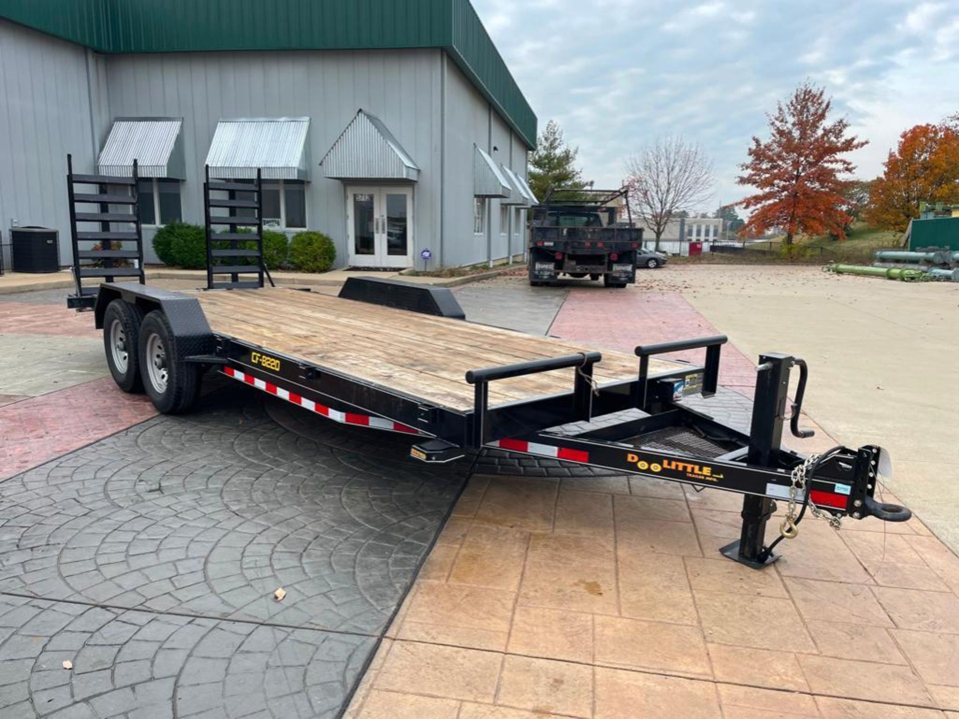 2021 Doo Little CF-8220 Utility Trailer, VIN #1DGRS2020MM053350 Stake Pocket Tie Downs, 5' Self Stor - Image 3 of 19