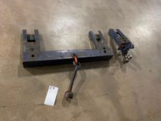 Bell Attachment & Trailer Hitch Attachment fits on Komatsu Forklift. Located in Hazelwood, MO.