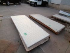 (14) 4' x 10' Plastic Mold Form Liners. Located in Hazelwood, MO.