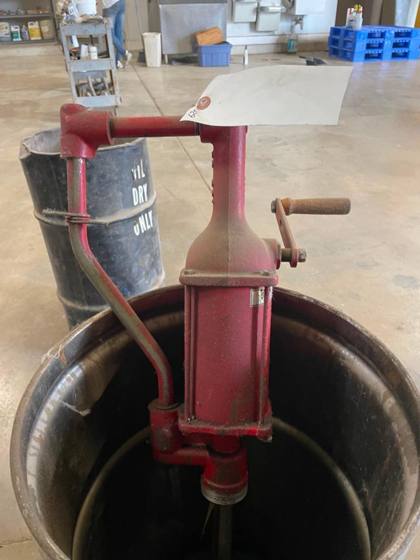 Barrel Hand Pump. Located in Hazelwood, MO - Image 2 of 2