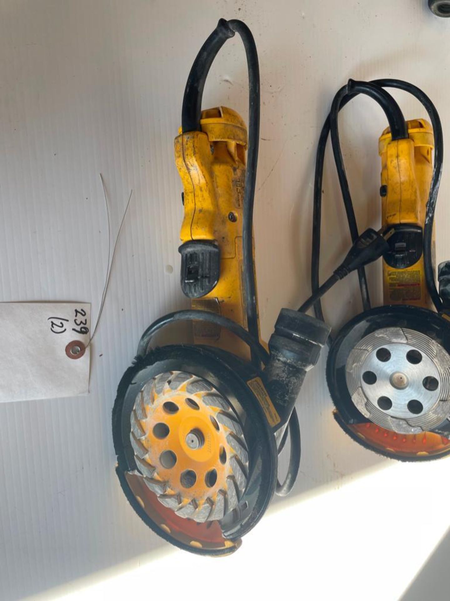 (2) DeWalt DWE402 Angle Grinder 4 1/2", 120V. Located in Hazelwood, MO - Image 8 of 8