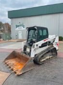 2018 Bobcat T550 Skid Steer Track Loader, Product ID #AJZV19183, 1,229 Hours, Enclosed Operator Stat