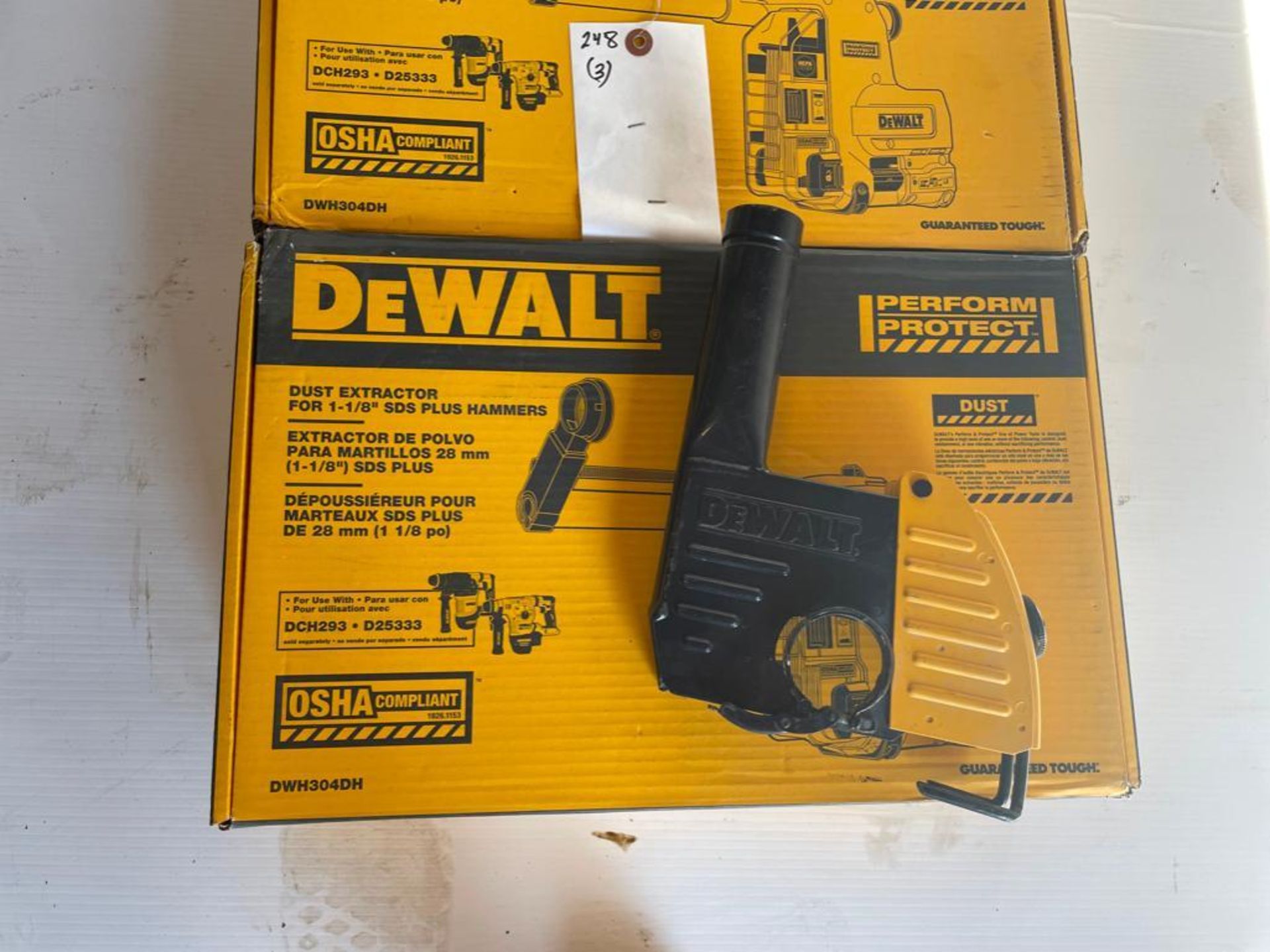(3) DeWalt Extractor for 1 - 1/8" SDS Plus Hammers. Located in Hazelwood, MO - Image 6 of 6