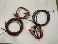 (4) Jumper Cables - 2) with Cable Connectors & 2) without Cable Connectors. Located in Hazelwood, MO