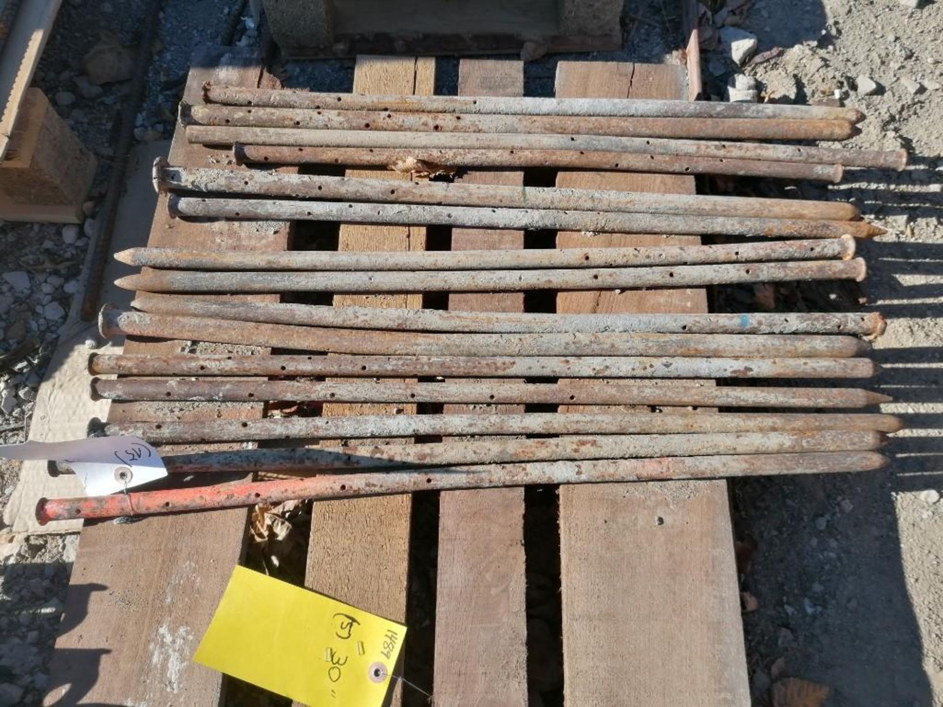 Lot of (15) 30" Steel Form Stakes. Located in Hazelwood, MO. - Image 2 of 2