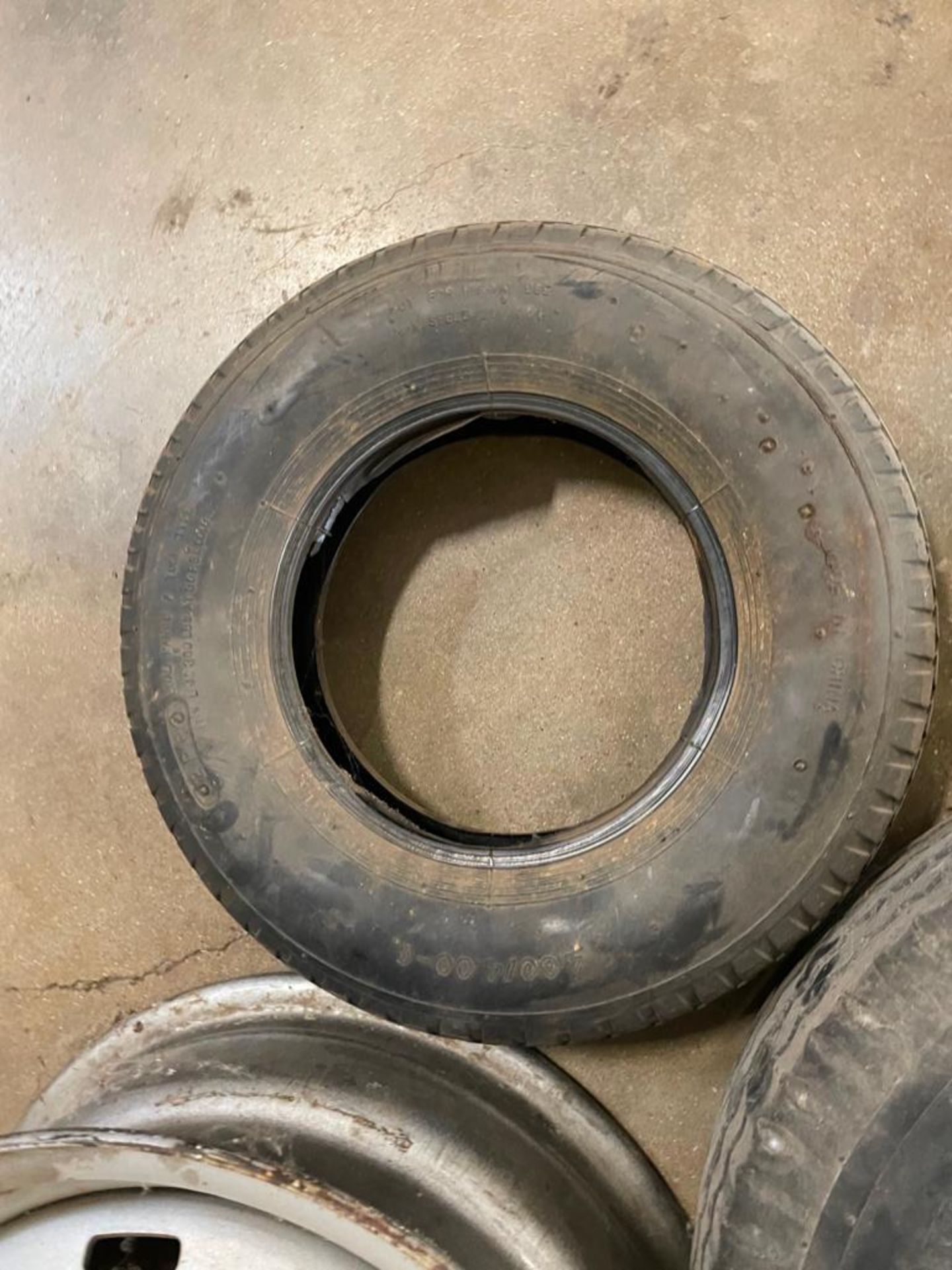 Tire 4.80/4.00-8, 6 Bolt Rim & Tire 5.30-12 with 5 Bolt Rim. Located in Hazelwood, MO - Image 5 of 9