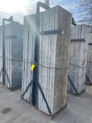 (16) 2' x 8' Symons Steel Ply Concrete Forms in Baskets with Bells. Located in Hazelwood, MO