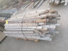 Pallet of 6', 5' & 4' x 1" & 2" Wood Forms. Located in Hazelwood, MO