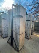 (16) 2' x 8' Symons Steel Ply Concrete Forms in Baskets with Bells. Located in Hazelwood, MO