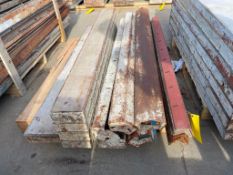 (23) Assorted Symons Steel Ply Concrete Forms. (1) 8" x 5'; (4) 6" x 5'; (1) 6" x 6" x 5' ISC;