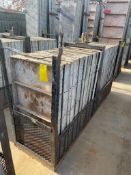 (36) 2' x 4' Symons Steel Ply Concrete Forms in Basket. Located in Hazelwood, MO