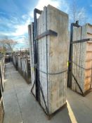 (15) 2' x 8' Symons Steel Ply Concrete Forms in Baskets with Bells. Located in Hazelwood, MO