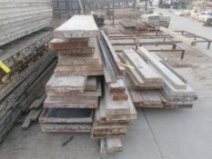 Pallet of 9' & 8' Symons Steel Ply Concrete Forms. Located in Hazelwood, MO