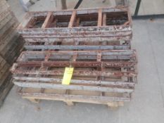 Pallet of 4' Symons Steel Ply Concrete Forms. Located in Hazelwood, MO