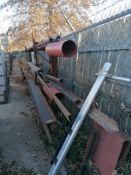 Shelves of Miscellaneous Metal. Located in Hazelwood, MO