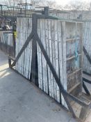 (20) 2' x 5' Symons Steel Ply Concrete Forms in Basket with Bells. Located in Hazelwood, MO