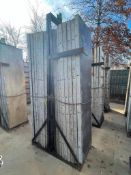 (16) 2' x 8' Symons Steel Ply Concrete Forms in Baskets with Bells. Located in Hazelwood, MO