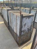 (35) 2' x 4' Symons Steel Ply Concrete Forms in Basket. Located in Hazelwood, MO