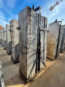 (16) 2' x 8' Symons Steel Ply Concrete Forms in Baskets with Bells. Located in Hazelwood, MO