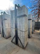 (16) 2' x 8' Symons Steel Ply Concrete Forms in Baskets with Bells. Located in Hazelwood, MO