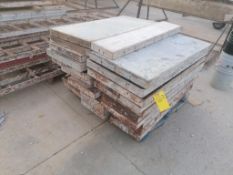 Pallet of 4' Symons Steel Ply Concrete Forms. Located in Hazelwood, MO
