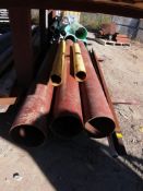 Pile of Miscellaneous Steel Pipes. Located in Hazelwood, MO.