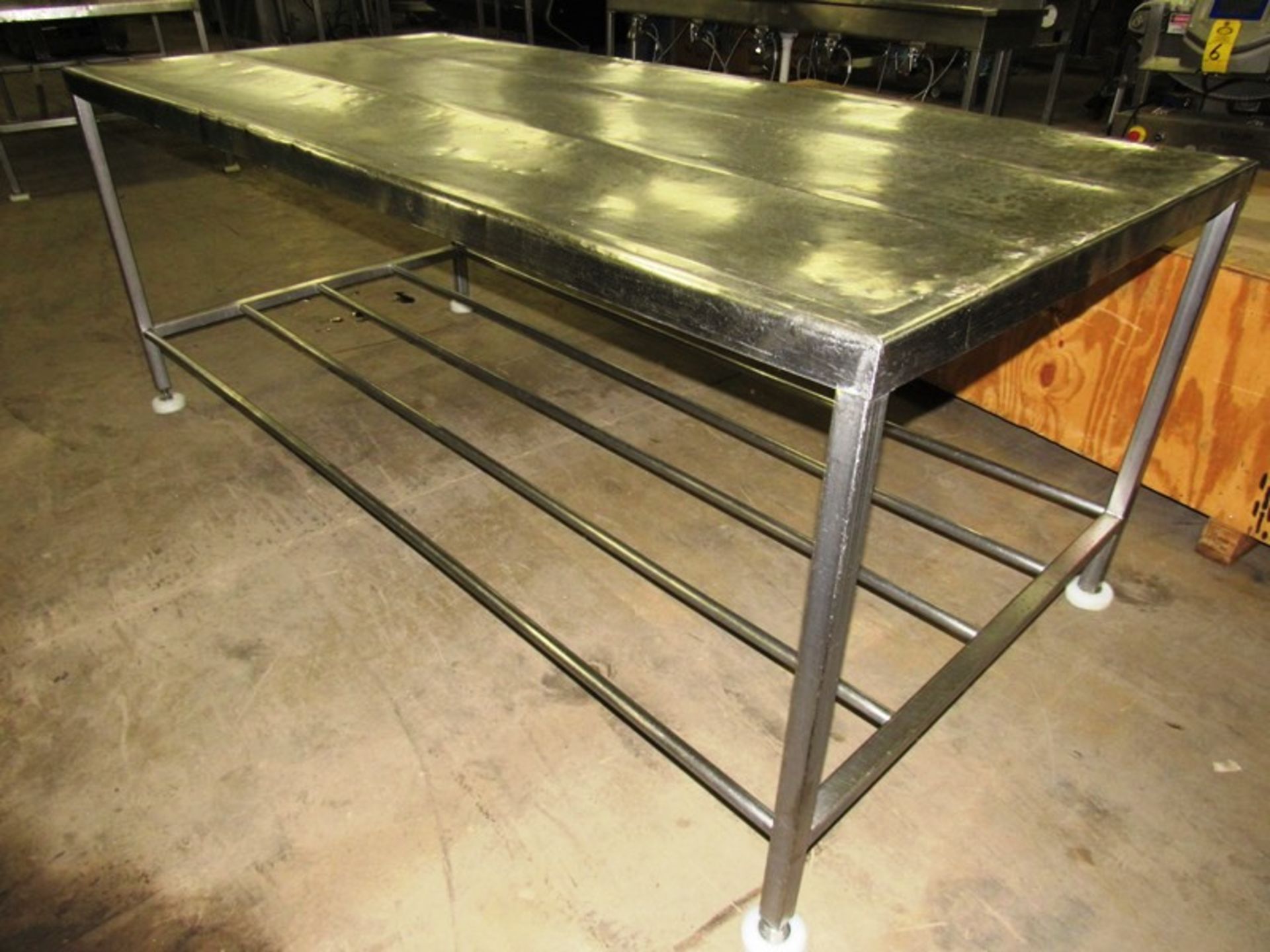 Stainless Steel Table, 45" W X 93" L X 36" T - Image 2 of 2