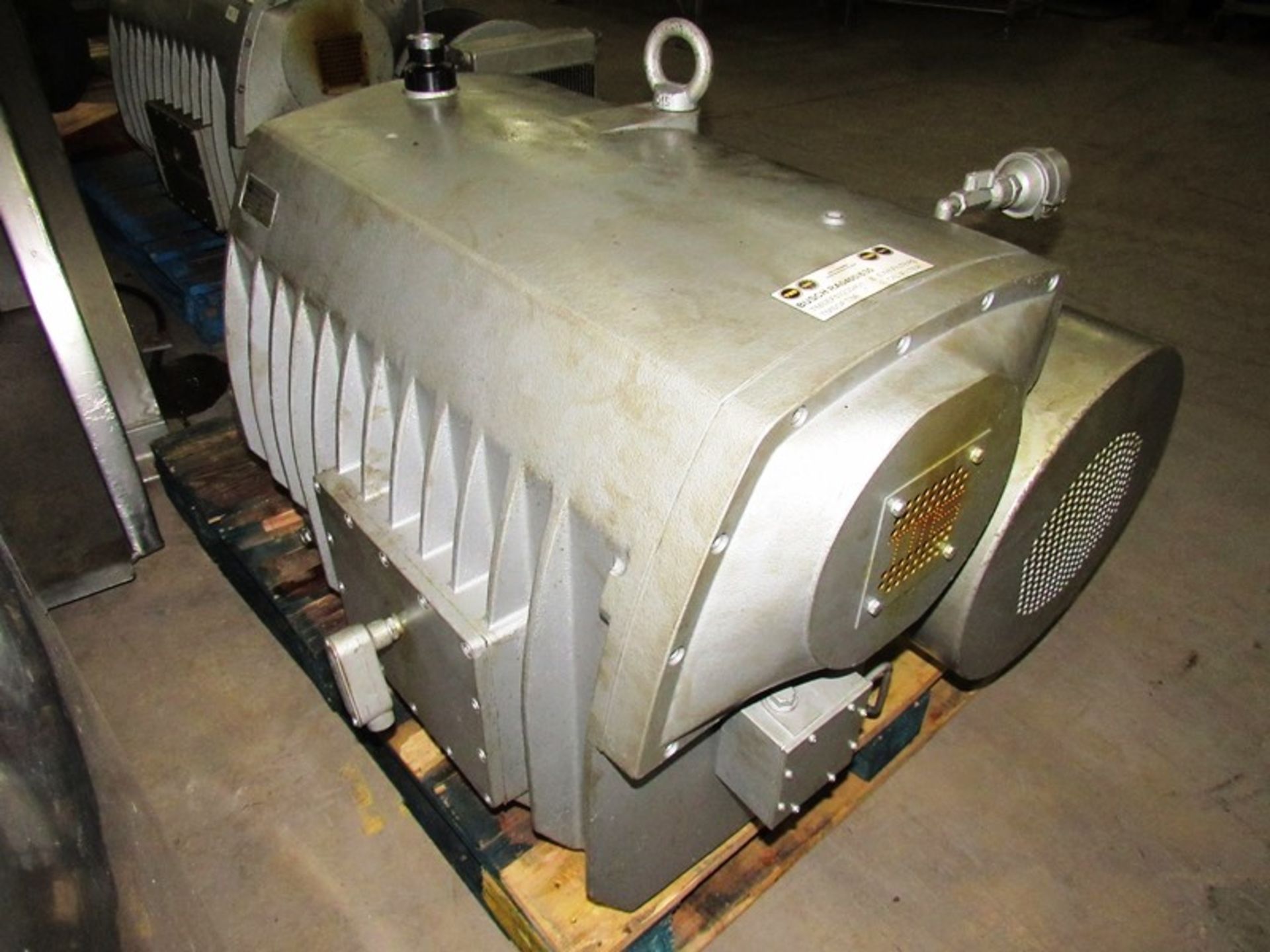 Busch Mdl. RAO400 Vacuum Pump, Ser. #5592486, 15 h.p., 230/460 volts (Rebuilt by TMS) - Bild 3 aus 6