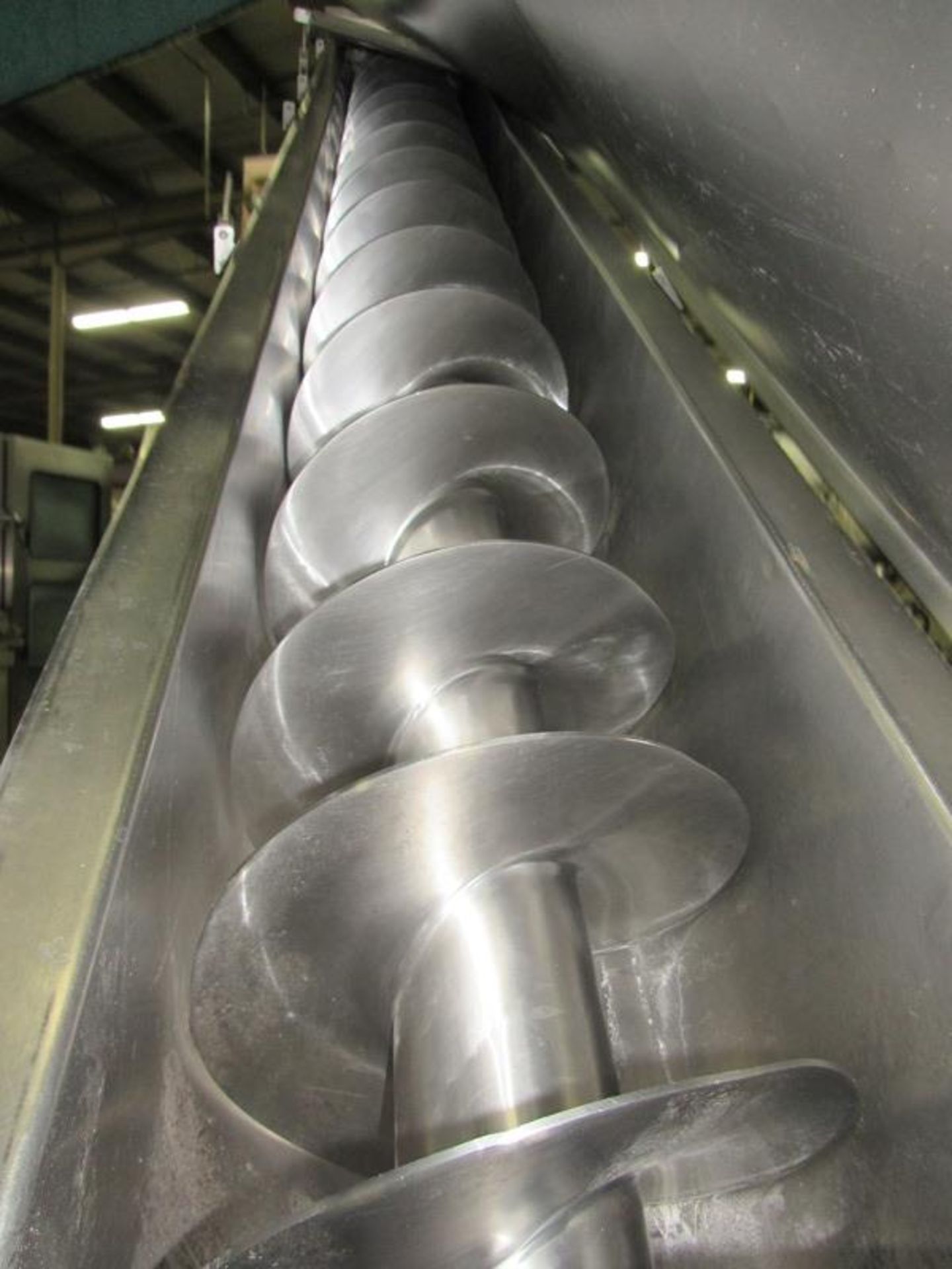 Weiler Stainless Steel Portable Screw Conveyor, 16" Dia. X 18' L screw, 36" W X 30" L X 18" D - Bild 4 aus 6